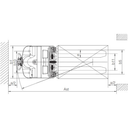 DELACCO Električni paletni viličar 2000kg 1600-2500mm AC 3