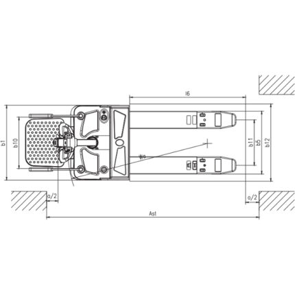 DELACCO Električni paletni viličar 2000-2500kg AC 2