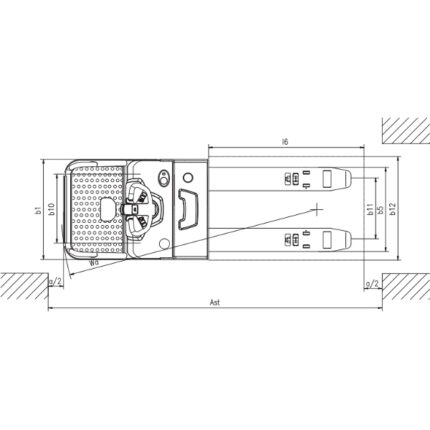 DELACCO Električni paletni viličar 2000kg AC EPS 2