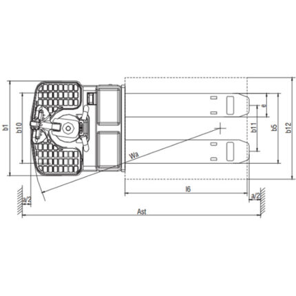 DELACCO Električni paletar 2500-3000kg AC EPS 2