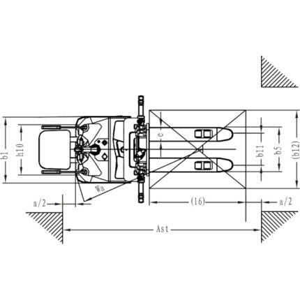 DELACCO EVV20-P Električni visokopodizni viličar 2000kg AC EPS 3