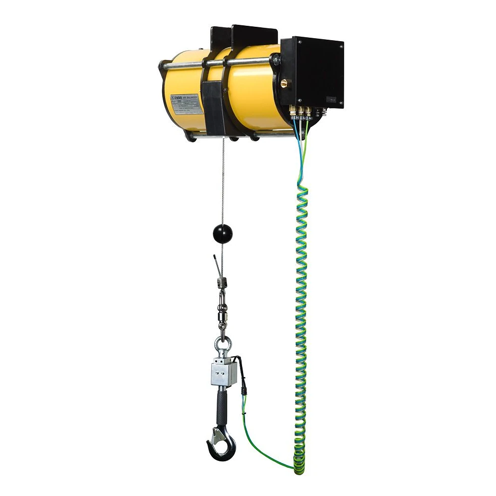 ATEX pneumatski balanser s ručnim upravljanjem 32-270kg rukohvat na MS-AG modulu omogućuje finu kontrolu podizanja i spuštanja s jednom rukom