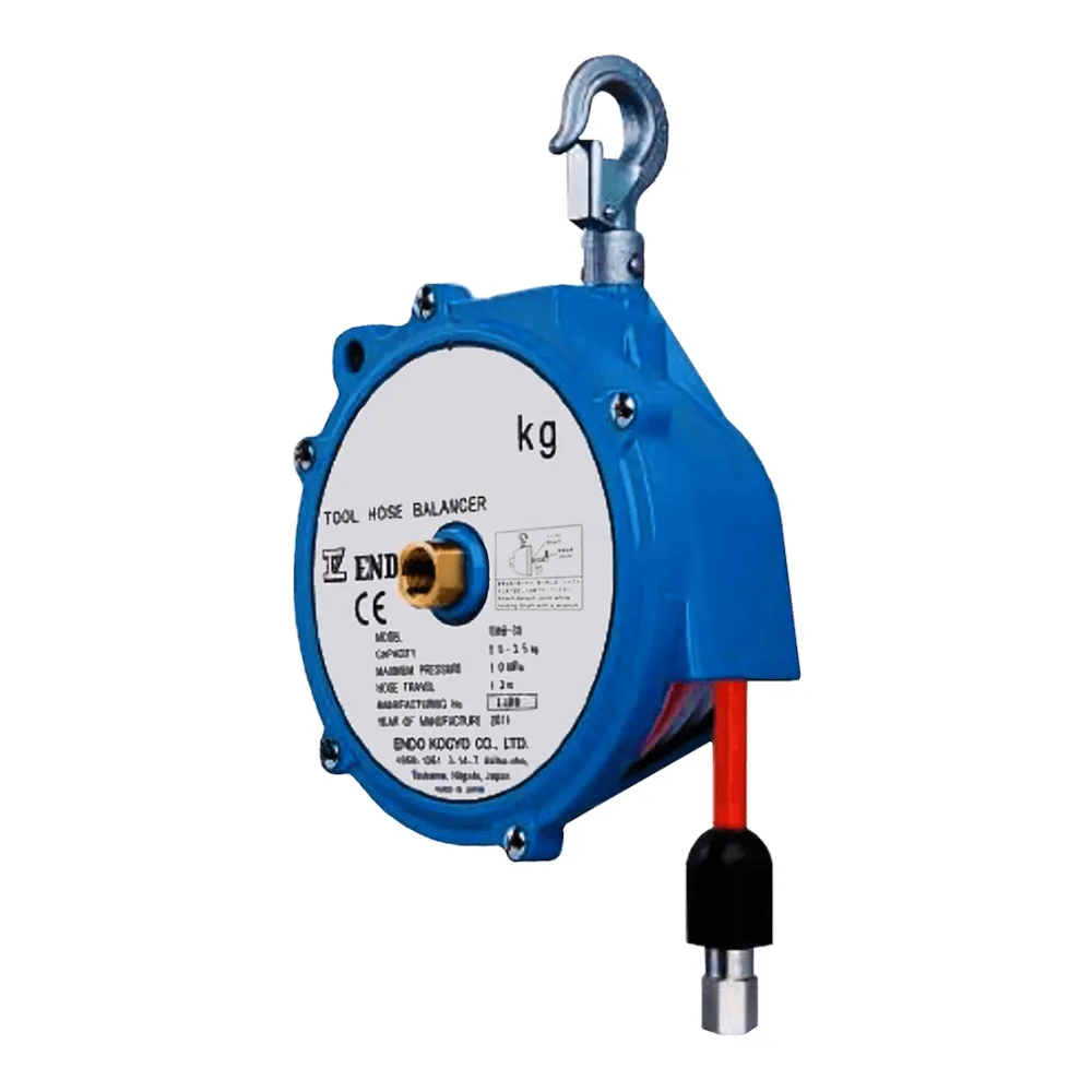 opružni balanser za pneumatske alate ENDO THB-25A nosivost od 1.5 do 2.5kg dužina crijeva 1.3m