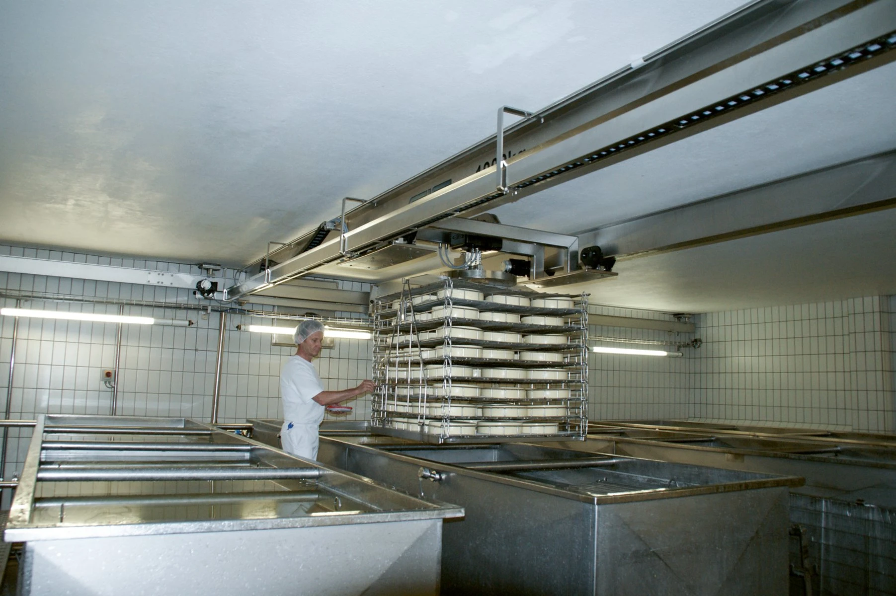 GIS GPR500-GMFR elektricna lancana dizalica otporna na koroziju elektricna dizalica za prehrambenu industriju elektricna dizalica za farmaceutsku industriju