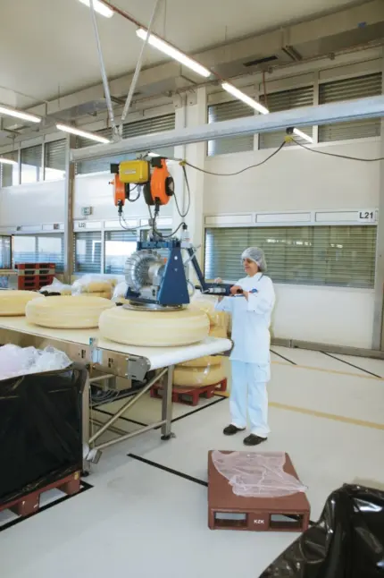 GIS GPR500-GMFR elektricna lancana dizalica otporna na koroziju elektricna dizalica za prehrambenu industriju elektricna dizalica za farmaceutsku industriju